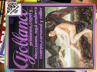 Lote de revistas Ajoblanco de los años 70 y 80
