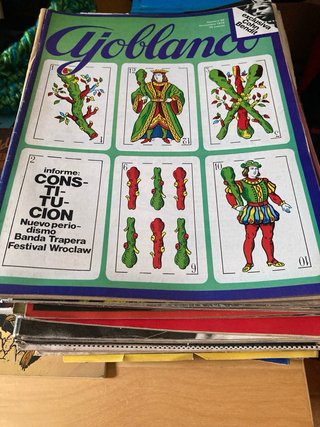 Lote de revistas Ajoblanco de los años 70 y 80