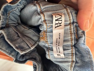 Pantalón vaquero Zara tiro alto
