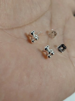 Pendientes Oso Tous Bold Bear Plata