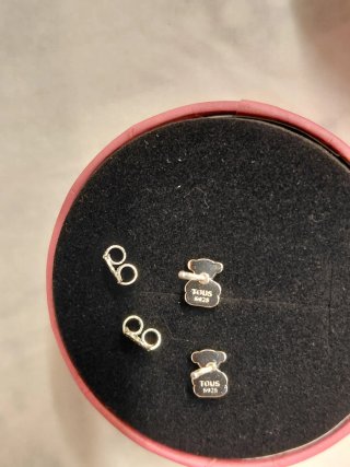 Pendientes Oso Tous Bold Bear Plata