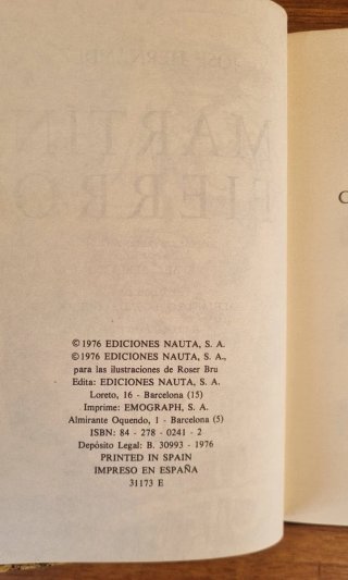 Libro: Martin Fierro - José Hernández