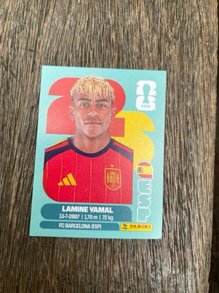 Cromo Lamine Yamal Álbum Mundial 2026