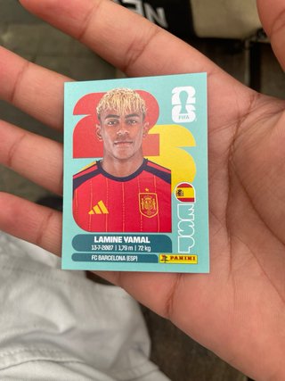 Cromo Lamine Yamal Álbum Mundial 2026