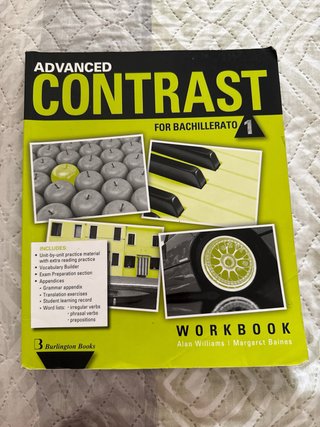 Advanced Contrast, 1º Bachillerato: student's book