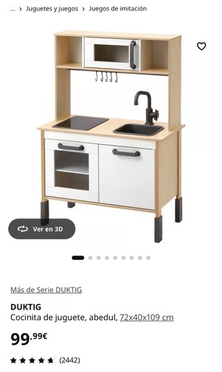 Cocinita infantil Ikea DUKTIG