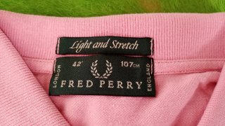 Polo Fred Perry Rosa Talla m