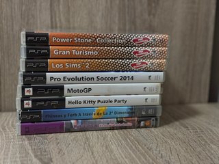 Pacchetto di giochi PSP originali in ottime condizioni