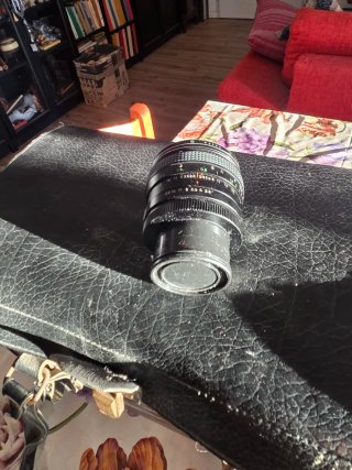 Macchina fotografica con obiettivi