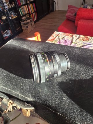 Macchina fotografica con obiettivi