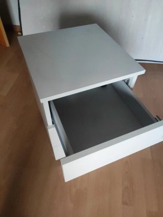 Cajonera de escritorio blanca