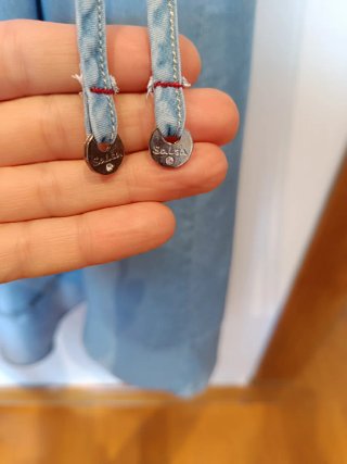 Vestido vaquero con volantes
