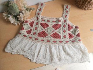 Top crochet ganchillo