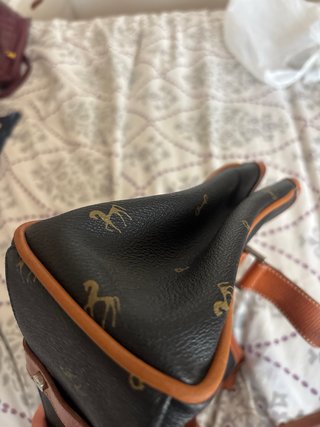 Bolso Petusco Negro y Marrón