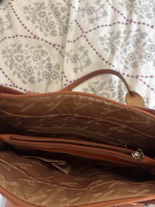 Bolso Petusco Negro y Marrón