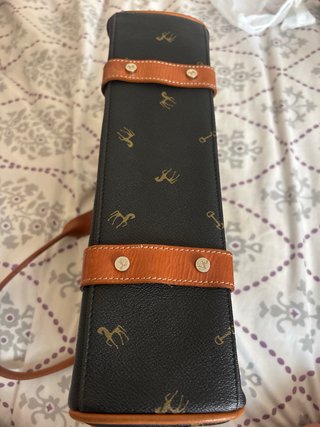 Bolso Petusco Negro y Marrón