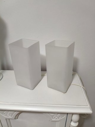 2 Lámparas IKEA Cubo