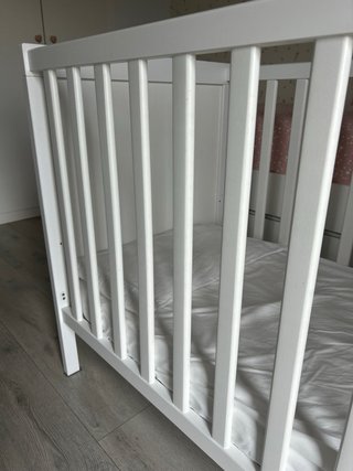Cuna Ikea Blanca + colchón