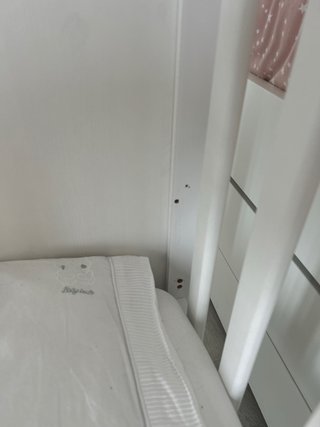 Cuna Ikea Blanca + colchón