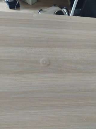 Mesa escritorio rinconera madera y metal