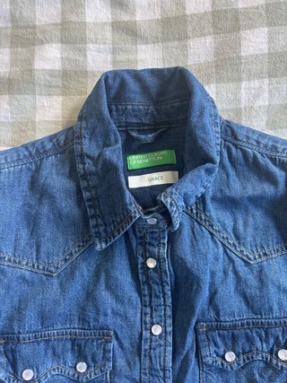 Camisa verde United Colors of Benetton