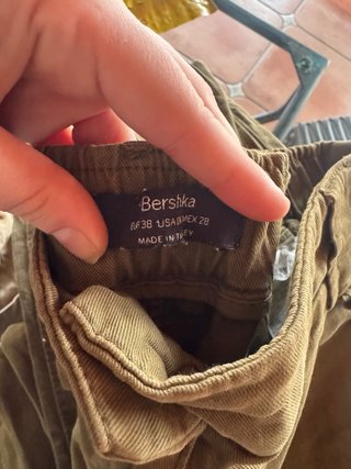 Pantalón vaquero verde