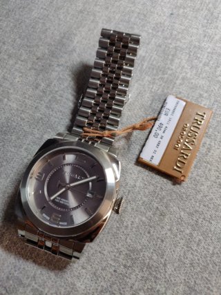 Orologio Trussardi Uomo Acciaio Dorato/Argento