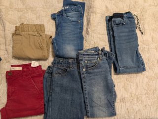 Lote Ropa Niño Vaqueros y Pantalones