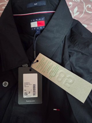 Camisa Tommy Hilfiger Negra