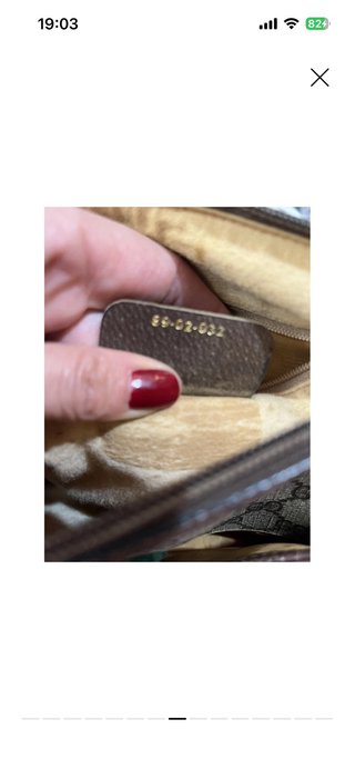 Borsa tracolla vintage Gucci Ophidia