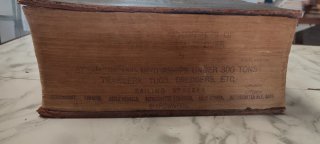 Lloids register off shipping 1933-1934
