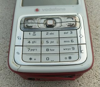 Nokia N73 libre Rojo/Blanco