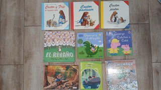 Lote 9 libros infantiles multilingües