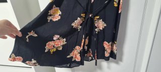 Mono corto Miss Selfridge flores T40