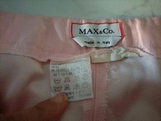 Pantaloni donna rosa raso eleganti