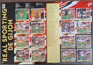Álbum Cromos Liga 97-98 Oficial