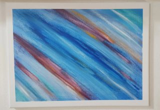 Quadro astratto su tela 30x40