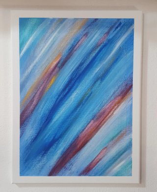 Quadro astratto su tela 30x40