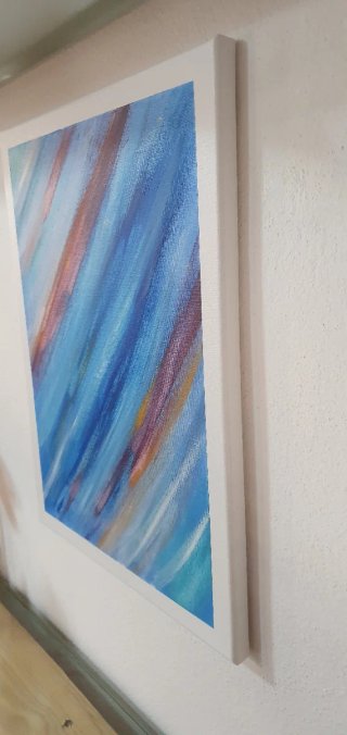 Quadro astratto su tela 30x40