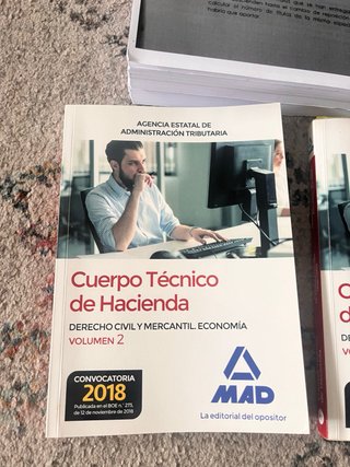 Libros Cuerpo Técnico de Hacienda