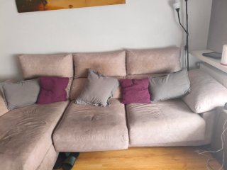 Sofá Chaise Longue Beige