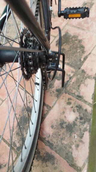 BICICLETA PASEO ADULTO CON CESTA y ruedas de 26"