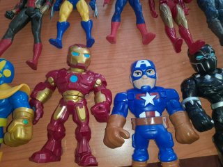 Lote Juguetes Superhéroes Marvel