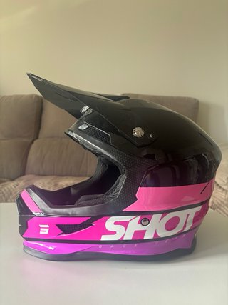 Casco Enduro SHOT Rosa Talla L