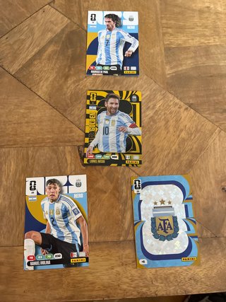 Lote Cromos Panini Argentina Adrenalyn 2026