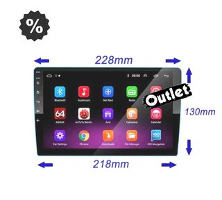 XC RADIO 9" GPS ANDROID 13 QUAD CORE 64GB ROM M010002L1