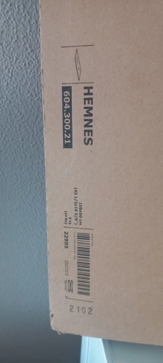 Tablero de vidrio para cómoda Hemnes Ikea