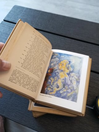 Libri Divina commedia 3 volumi mini.