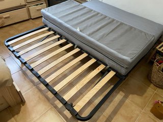 Sofá-cama Ikea 2 plazas LYCKSELE MURBO Gris