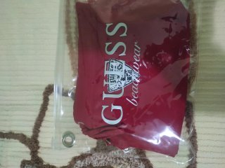 Bañador Guess Rojo Talla L Nuevo